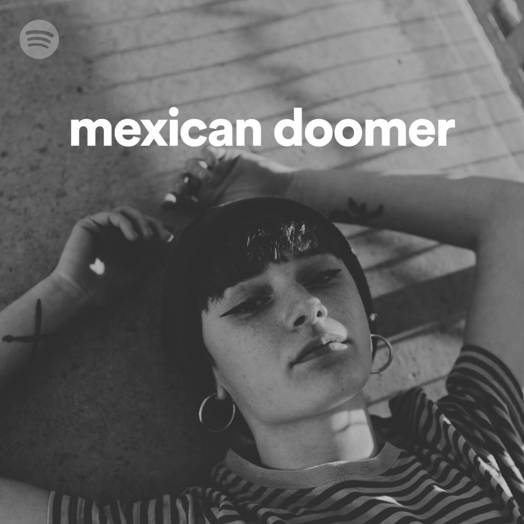 cover art for spotify playlist mexican doomer