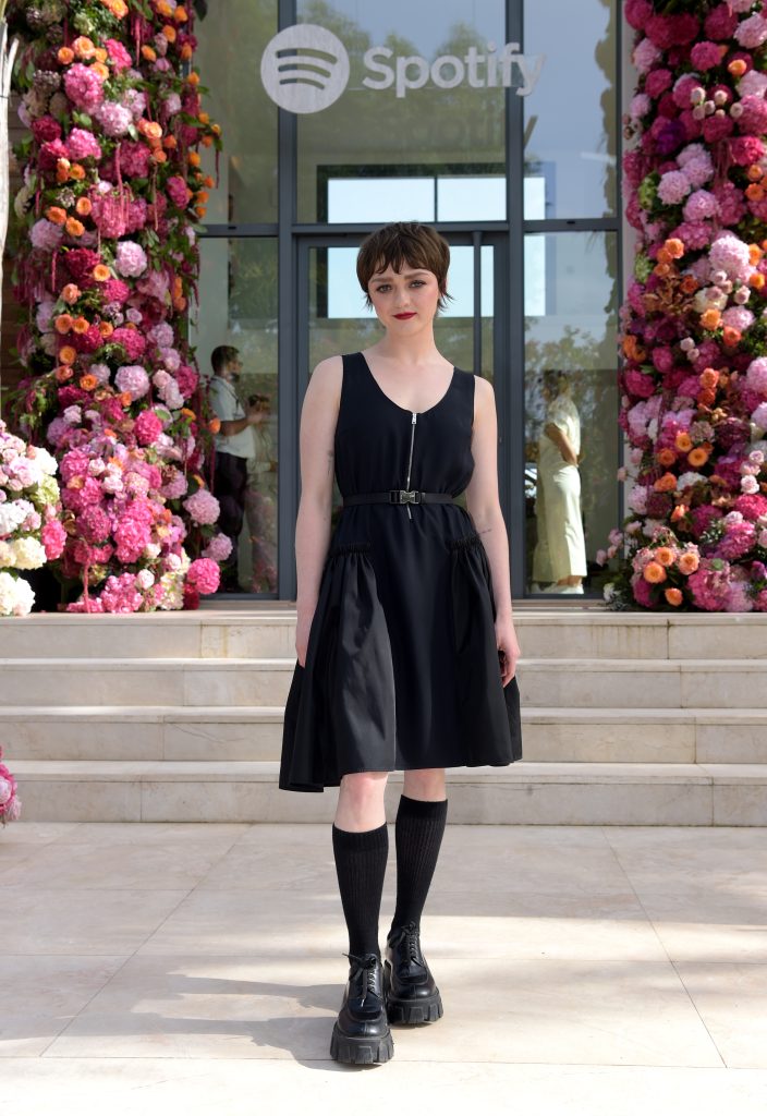 Maisie Williams attends Spotify's intimate evening of music and culture