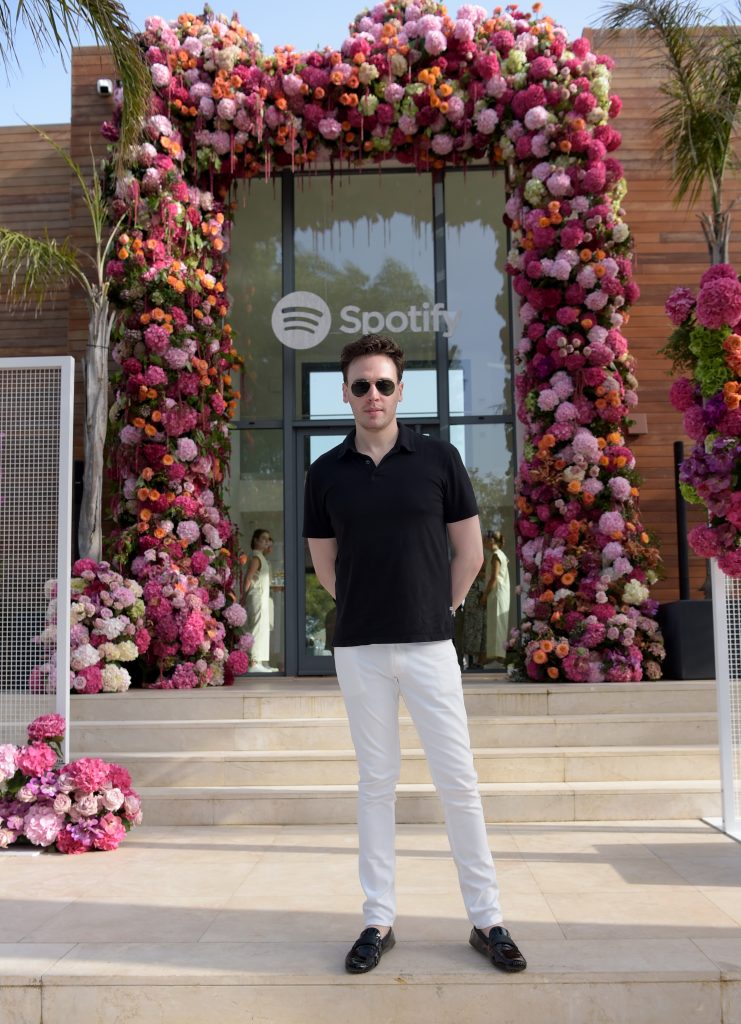 Erich Bergen attends Spotify's intimate evening of music and culture