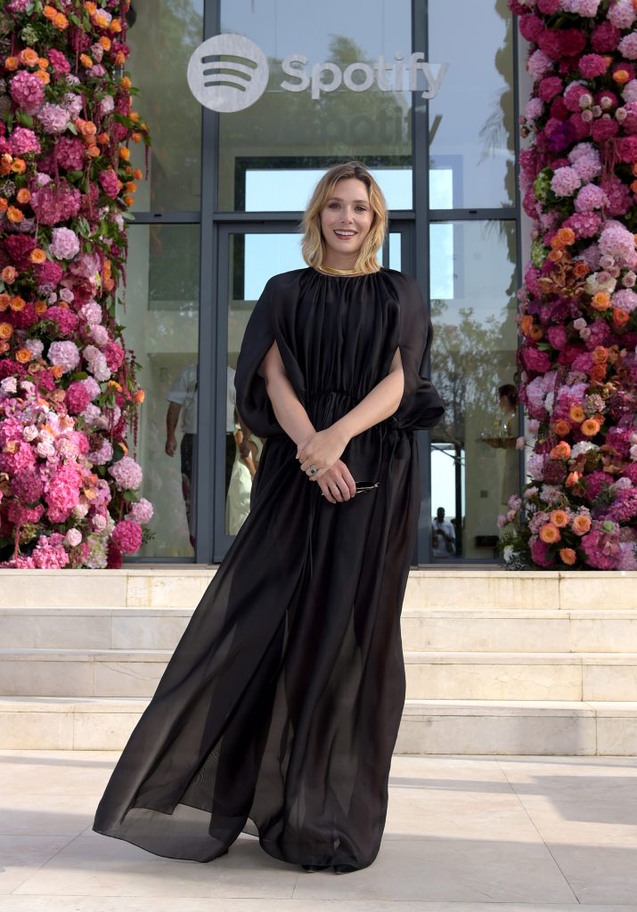 Elizabeth Olsen attends Spotify's intimate evening of music and culture