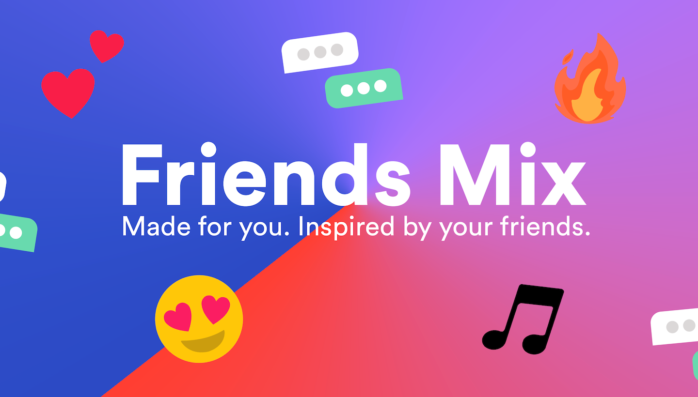 Jam to the Hits Your BFFs Love With Friends Mix, Your Newest Personalized  Playlist — Spotify