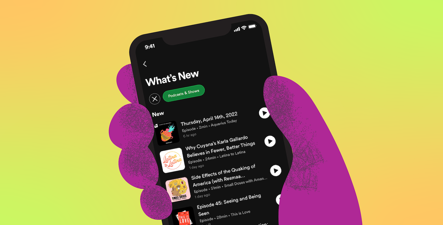 Why You Should Follow Your Favorite Podcasts on Spotify — Spotify