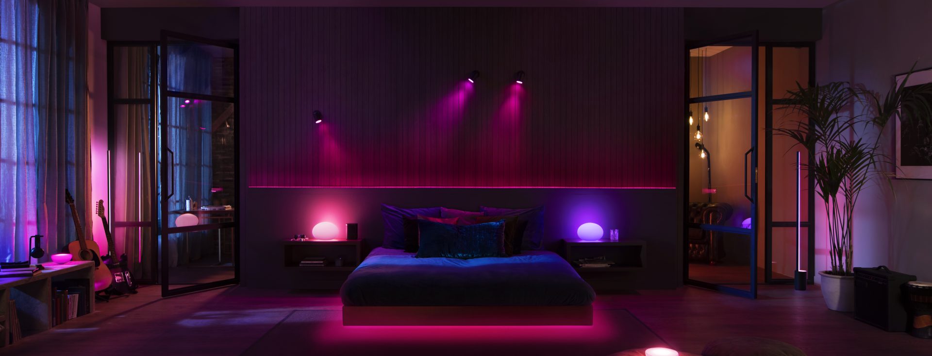 Philips Hue smart lights can now react to your Spotify songs