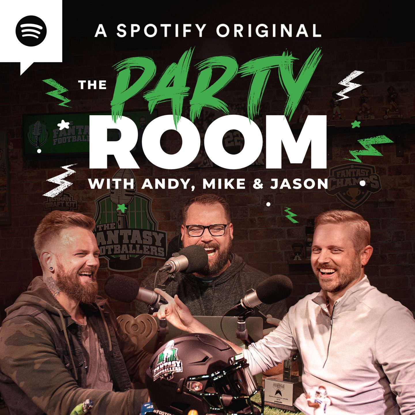 The Party Room Fantasy Footballers Live Show Cover