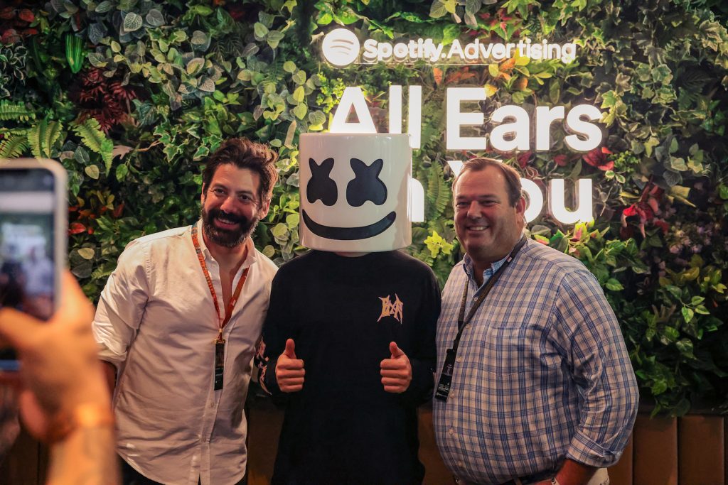 Marshmello with Jeremy Erlich and Lee Brown