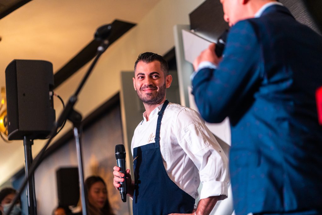 Chef Rémy Carmignani at Spotify Supper Singapore