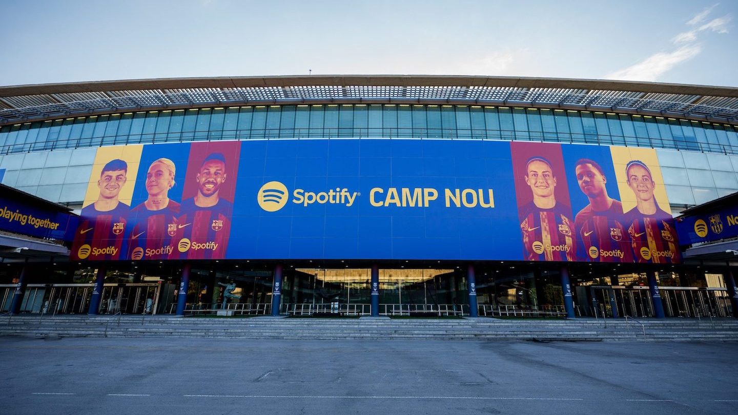 Spotify and FC Barcelona Team Up With The Rolling Stones on a Special El  Clásico Shirt, Merchandise Collection, and Matchday Playlist — Spotify