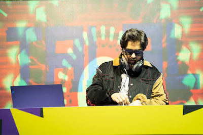 a dj performs at the spotify wrapped party in pakistan