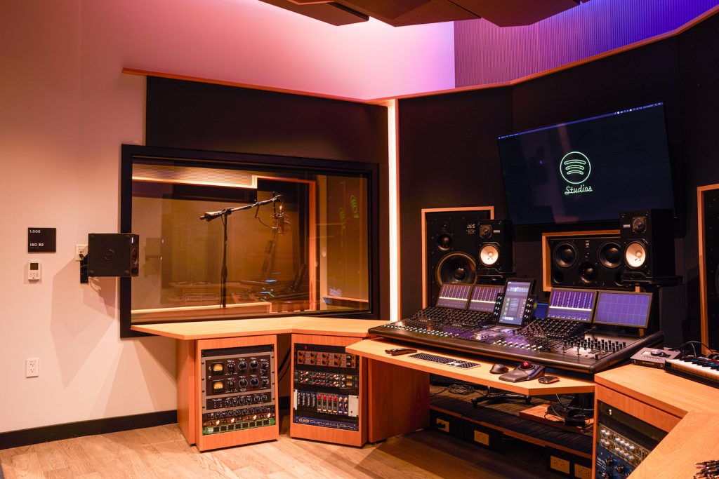 Spotify’s LA Recording Studio is a Creative Hub for Artists and