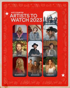 I'm one of @spotify 's Pop Rising Artists to Watch of 2024