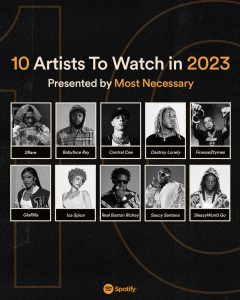 thank u @spotify @todaystophits for including me as a pop rising artist to  watch this year <3