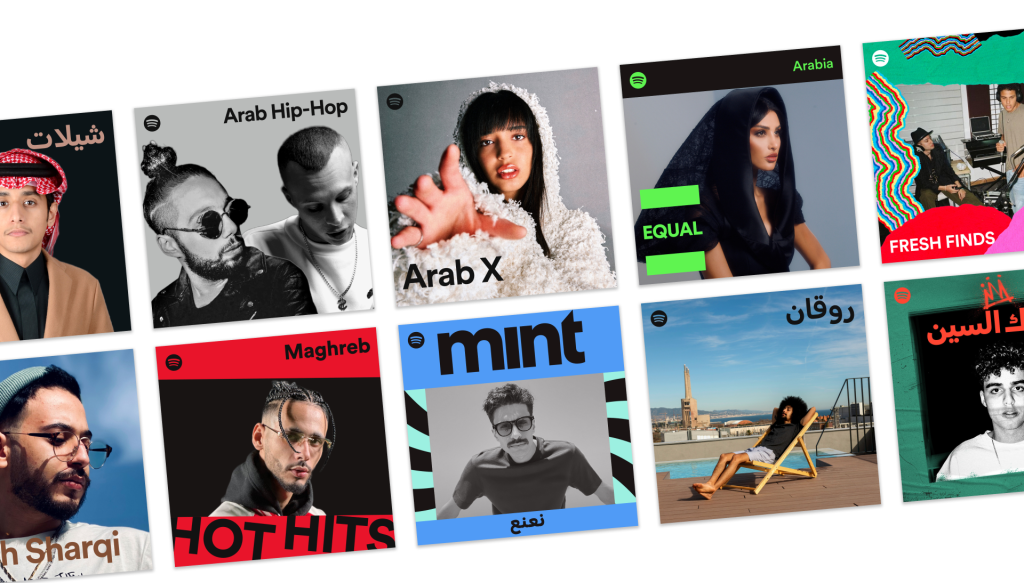 محررو سبوتيفي برعاية العالم – استمع إلى أفضل قوائم التشغيل العربية في Spotify