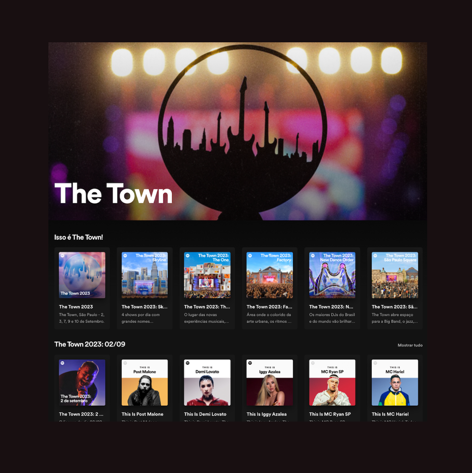 Prepare-se para o The Town, o Festival de Música de São Paulo, com  playlists exclusivas — Spotify