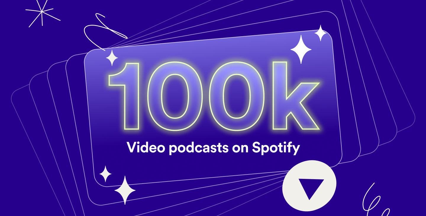 Spotify Tops 100,000 Video Podcasts — Spotify