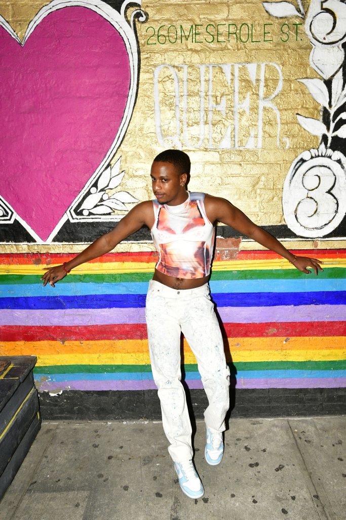 BROOKLYN, NEW YORK - JUNE 21: attends the Interview Mag x Spotify GLOW Brooklyn Party at 3 Dollar Bill on June 21, 2023 in Brooklyn, New York. (Photo by Eugene Gologursky/Getty Images for Spotify )