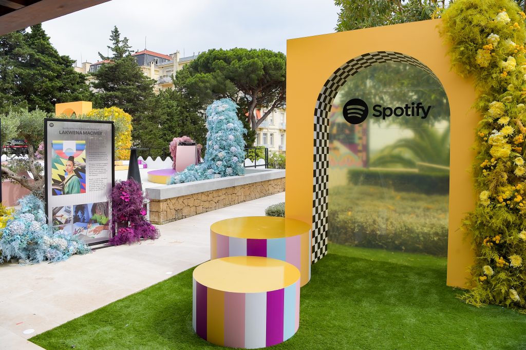 CANNES, FRANCE - JUNE 19: General view during Spotify's intimate evening of music and culture during Cannes Lions 2023 at Villa Golda on June 19, 2023 in Cannes, France. (Photo by Antony Jones/Getty Images for Spotify)