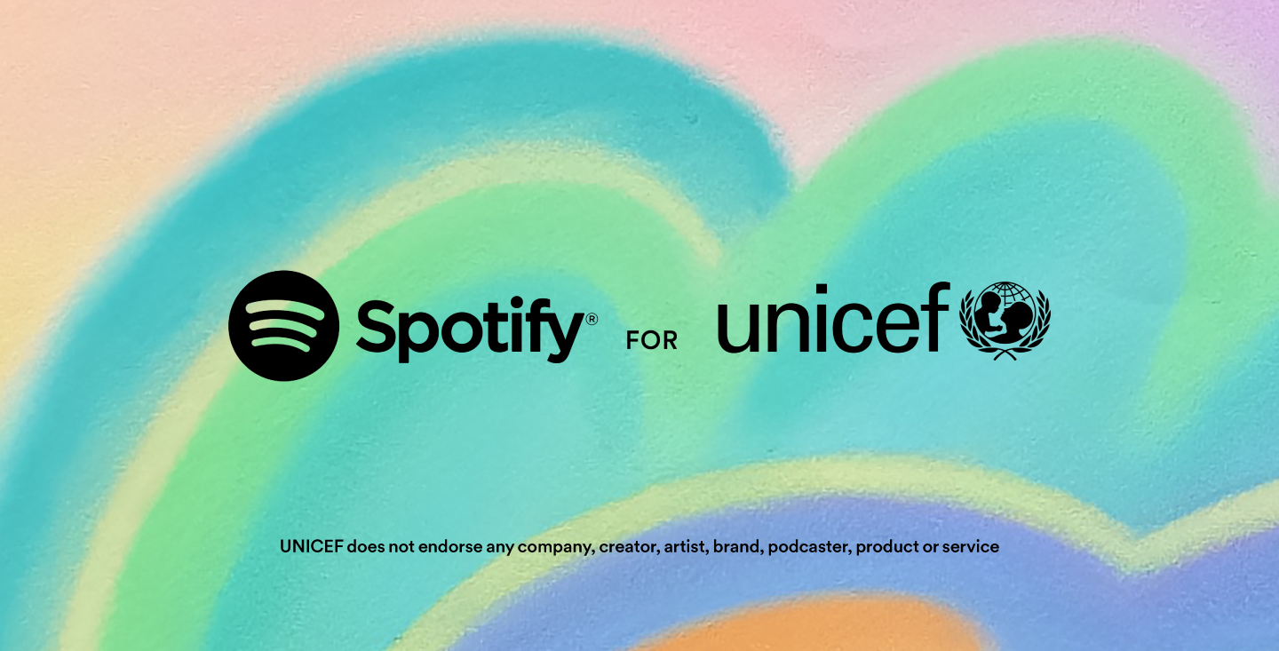 Spotify and UNICEF Partner To Support Mental Health by Bringing the Power  of Audio to Millions — Spotify