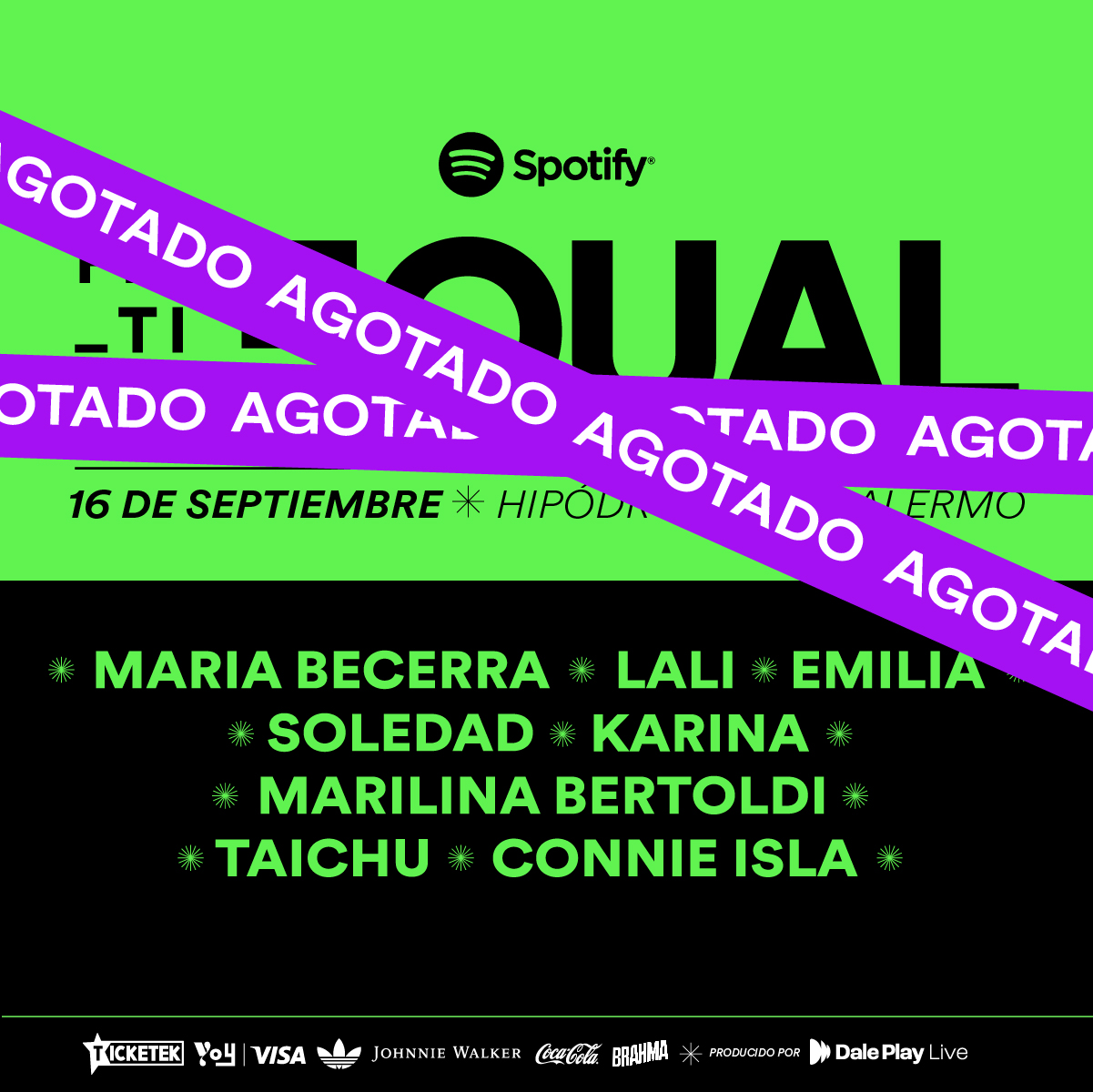 Spotify Rocks the Weekend With the Festival EQUAL in Buenos Aires