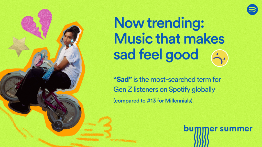 bummer summer Is Spotify's New Playlist for Gen Z Listeners To Tap