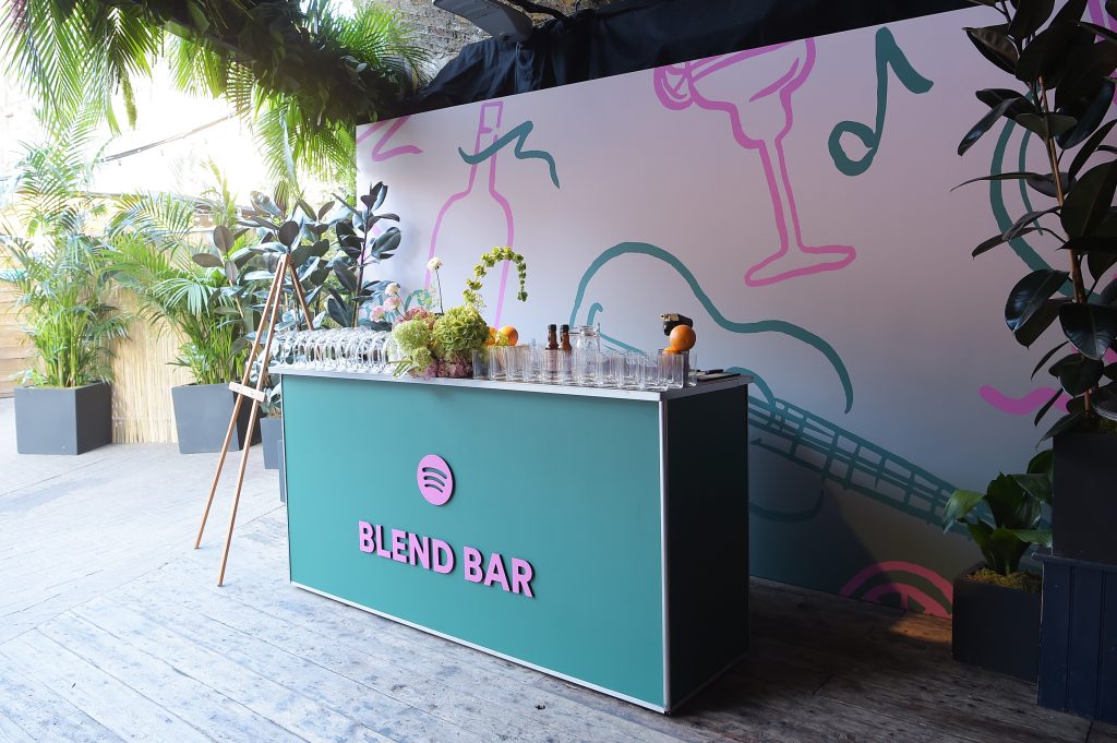 Spotify Blend Bar