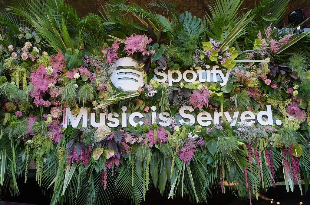 LONDON, ENGLAND - SEPTEMBER 14: A general view at the Spotify Supper London at In Horto on September 14, 2023 in London, England. (Photo by Antony Jones/Getty Images for Spotify)