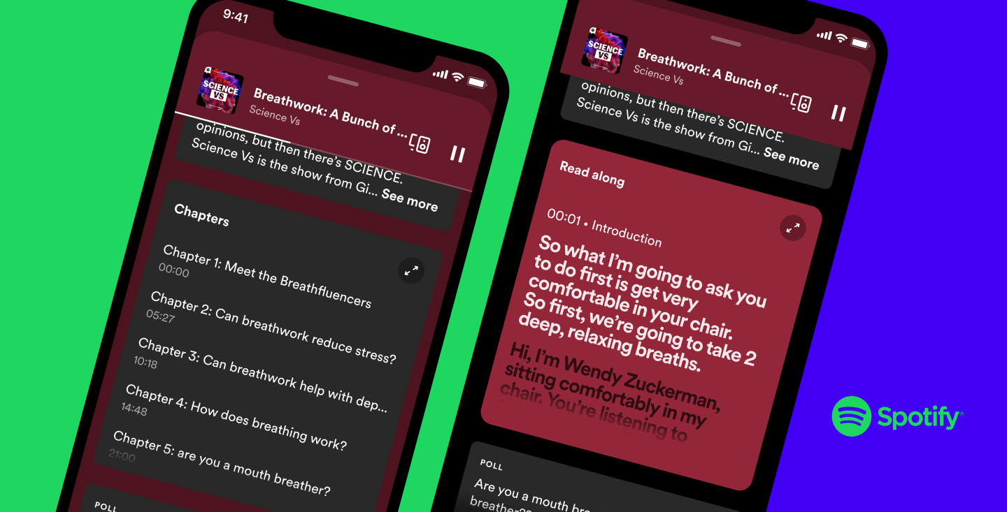 Spotify enhances chapter support for podcasters