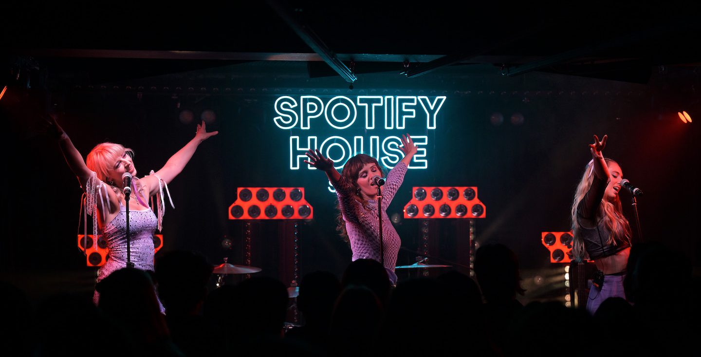 Blusher performs during the RADAR Artist Showcase & Party at Spotify House during SXSW Sydney on October 19, 2023 in Sydney, Australia. (Photo by James Gourley/Getty Images for Spotify)