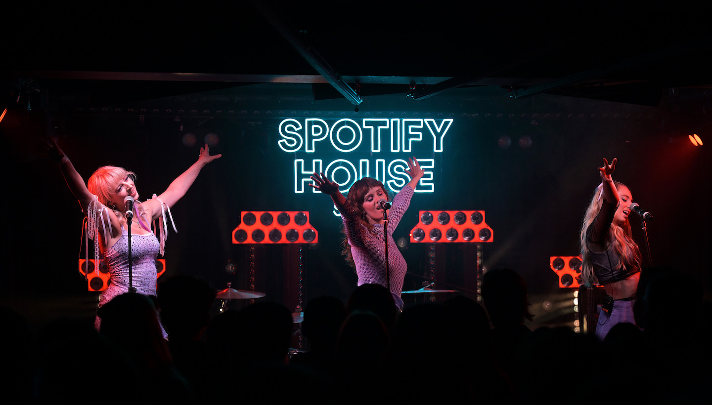 Blusher performs during the RADAR Artist Showcase & Party at Spotify House during SXSW Sydney on October 19, 2023 in Sydney, Australia. (Photo by James Gourley/Getty Images for Spotify)