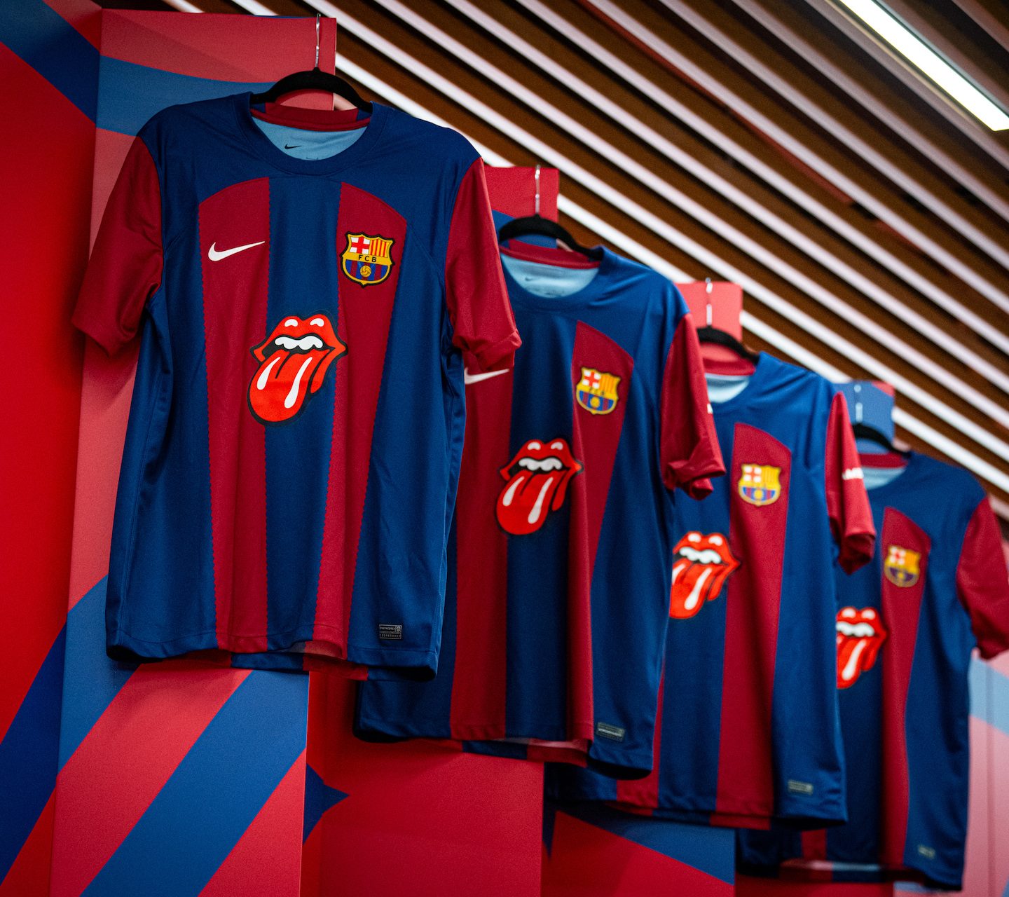 Spotify and FC Barcelona Team Up With The Rolling Stones on a Special El  Clásico Shirt, Merchandise Collection, and Matchday Playlist — Spotify