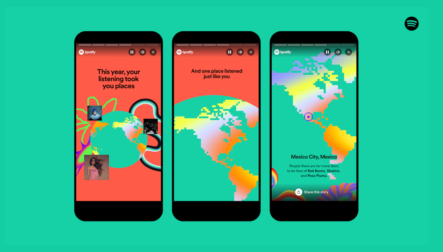 Spotify Sound Town in the 2023 Spotify Wrapped experience