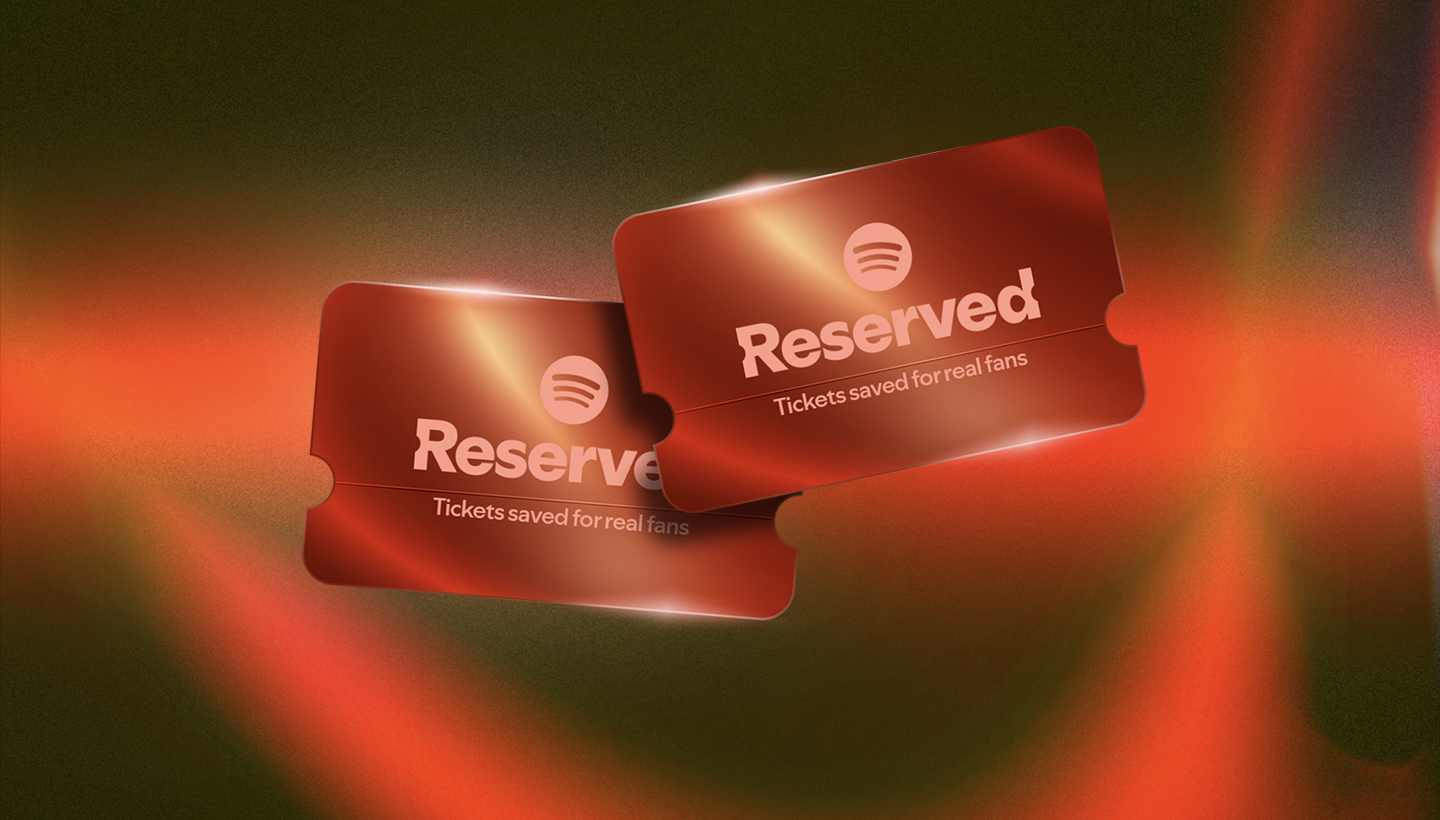 You Know Every Song. We Saved You Two Tickets. Introducing Reserved.