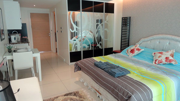 Studio apartment  condo for Rent in Pratumnak