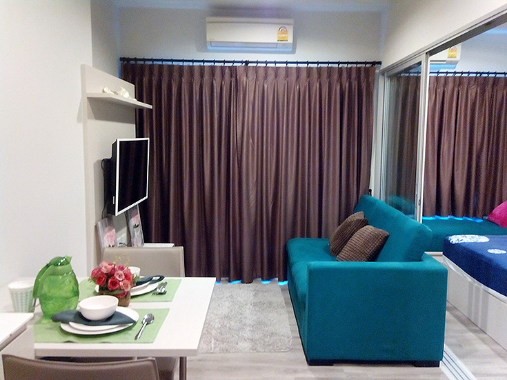 Studio apartment  condo for Rent in Central Pattaya