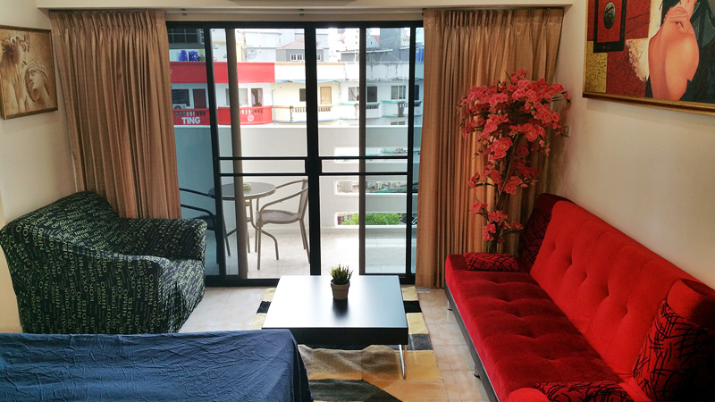 Studio apartment  condo for Rent in South Pattaya