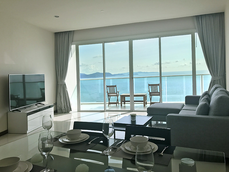 Two bedroom  condo for Rent in Na Jomtien