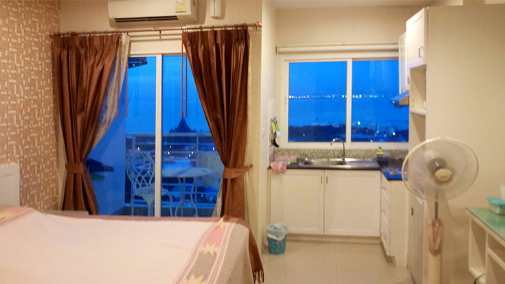 Studio apartment  condo for Rent in Wong Amat