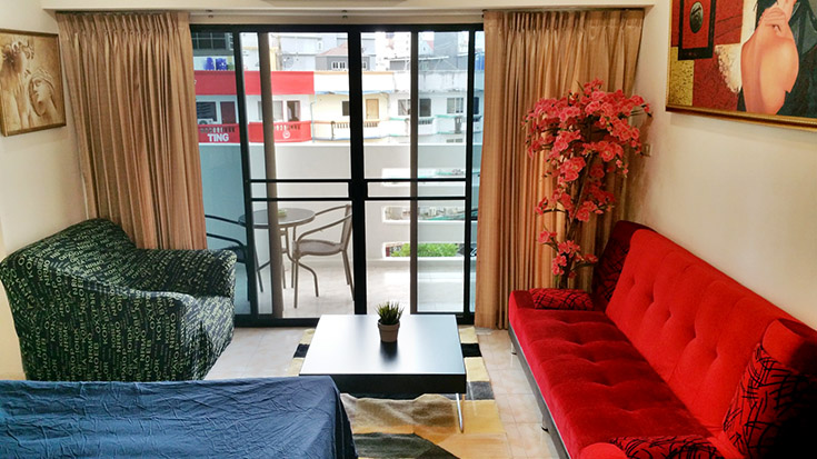 Studio apartment  condo for Rent in South Pattaya