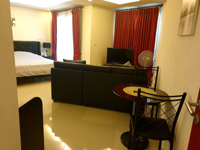 Studio apartment  condo for Rent in Central Pattaya