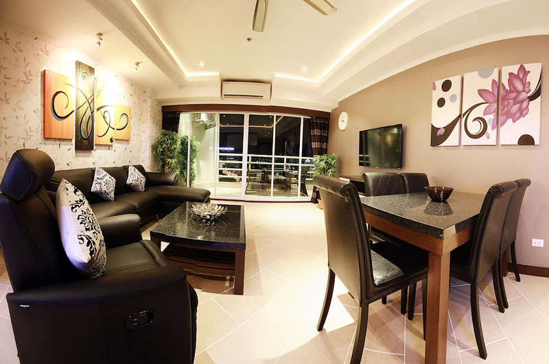 Three bedroom  condo for Rent in Jomtien