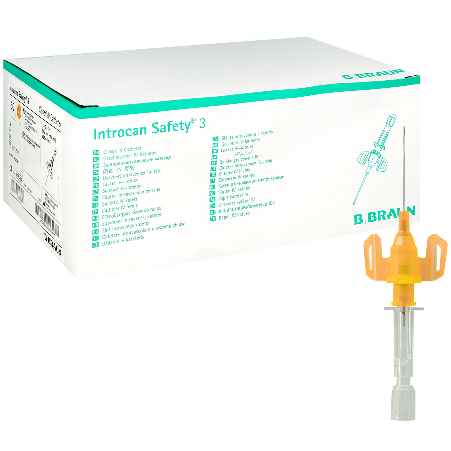 Introcan Safety 3 PUR Venenverweilkanüle Introcan Safety 3 PUR Venenverweilkanüle