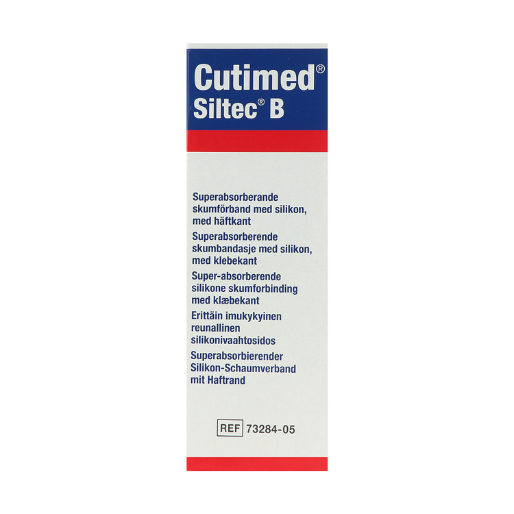 Cutimed Siltec B, hochabsorbierender Schaumverband Cutimed Siltec B, hochabsorbierender Schaumverband