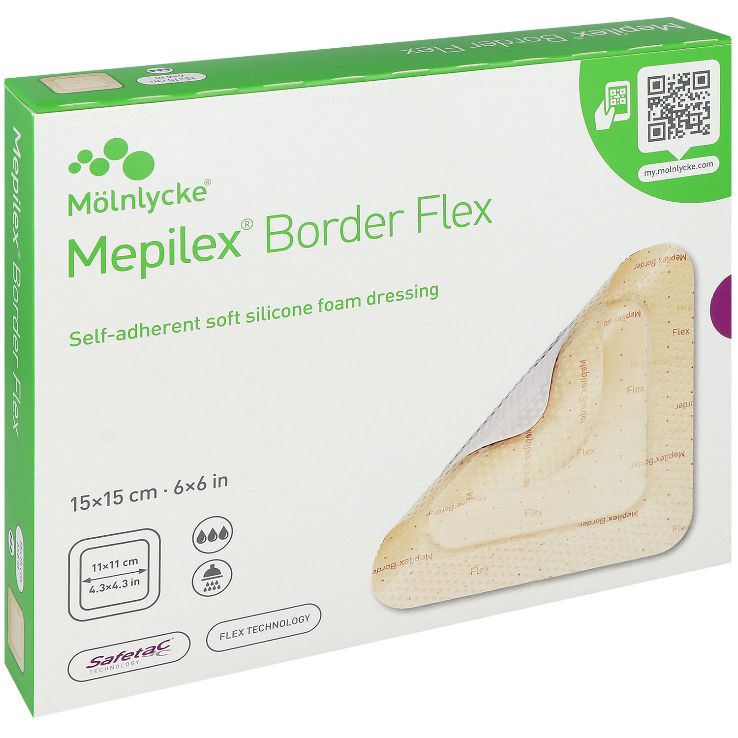 MEPILEX Border Flex Schaumverband haftend MEPILEX Border Flex Schaumverband haftend