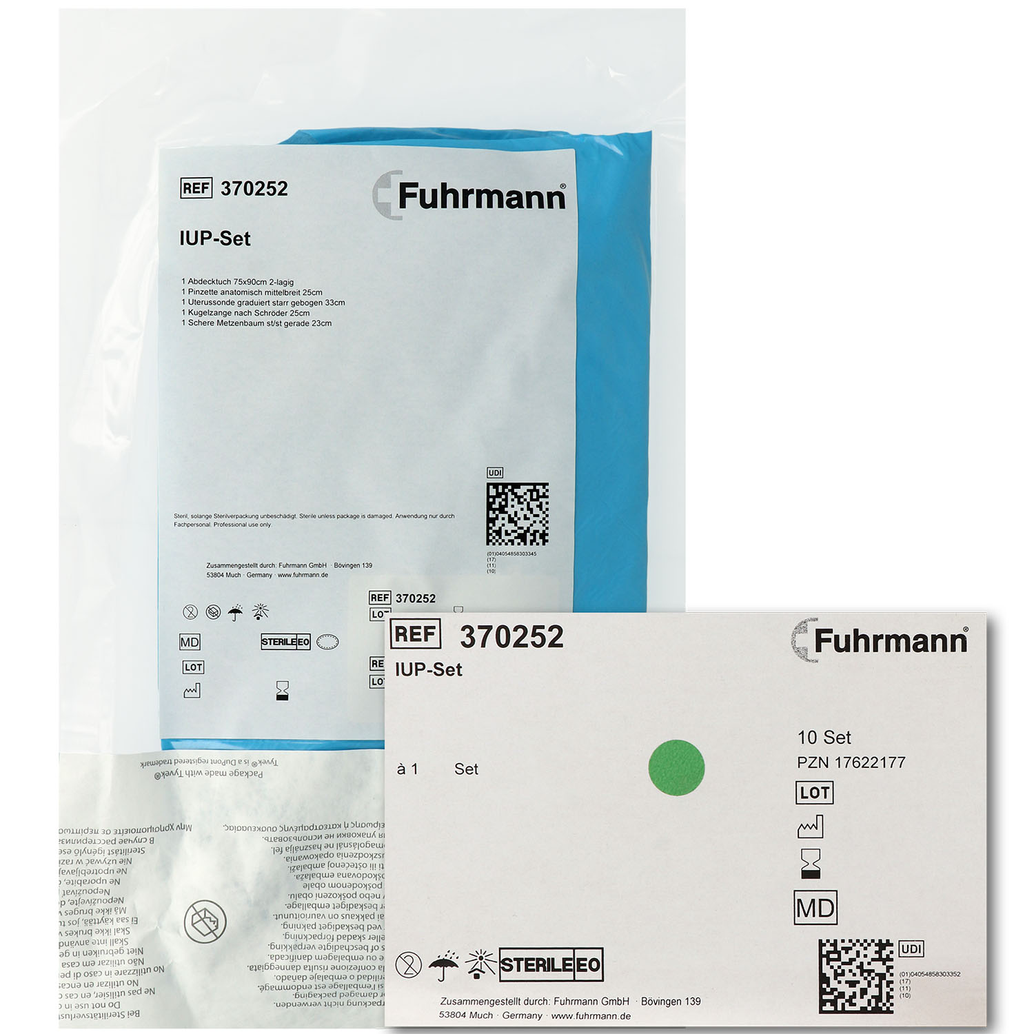 IUP-Set (Intra-Uterin-Pessar-Set) steril IUP-Set (Intra-Uterin-Pessar-Set) steril