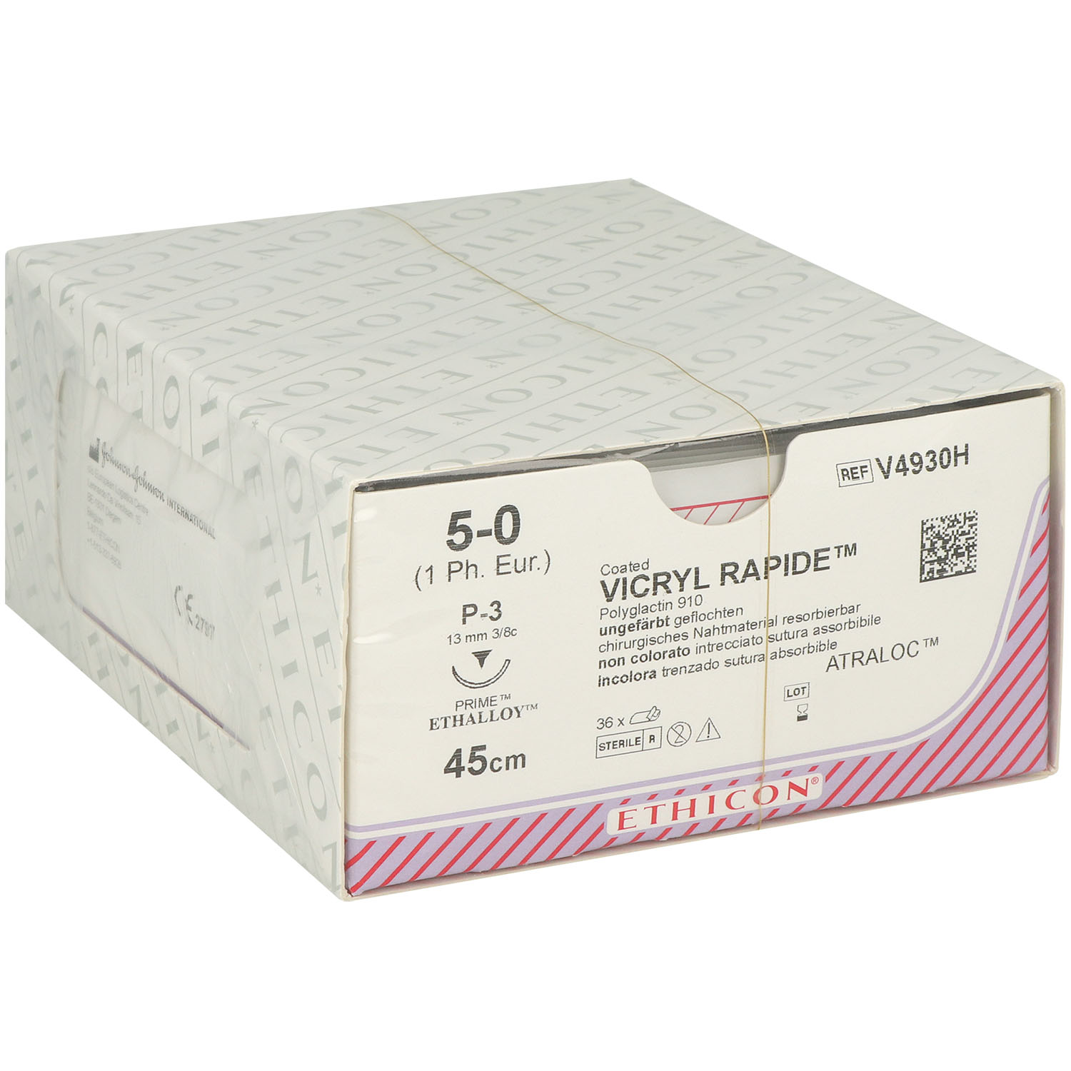 Vicryl Rapid ungefärbt geflochten V4930H Vicryl Rapid ungefärbt geflochten V4930H