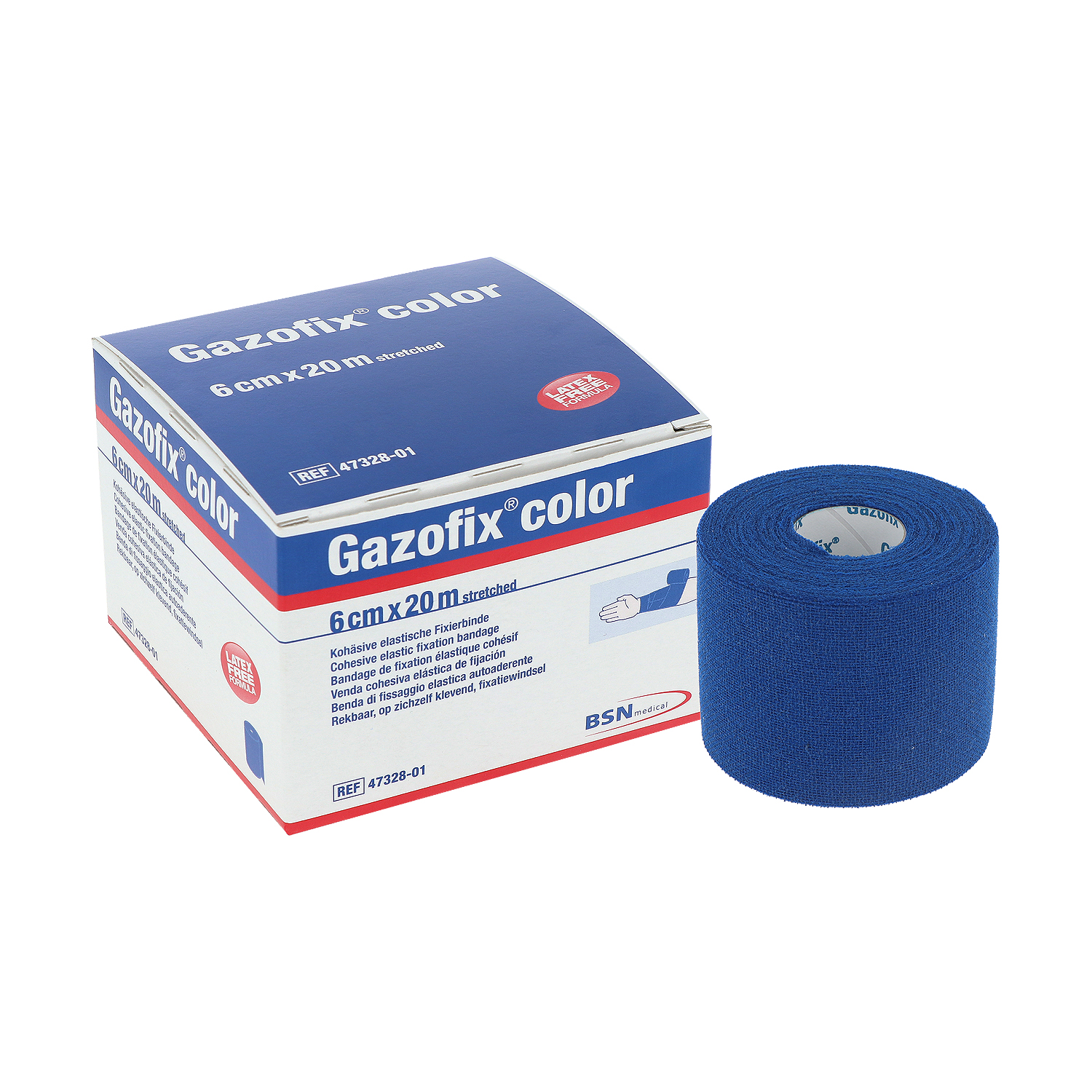 Gazofix COLOR farbige Fixierbinde Gazofix COLOR farbige Fixierbinde