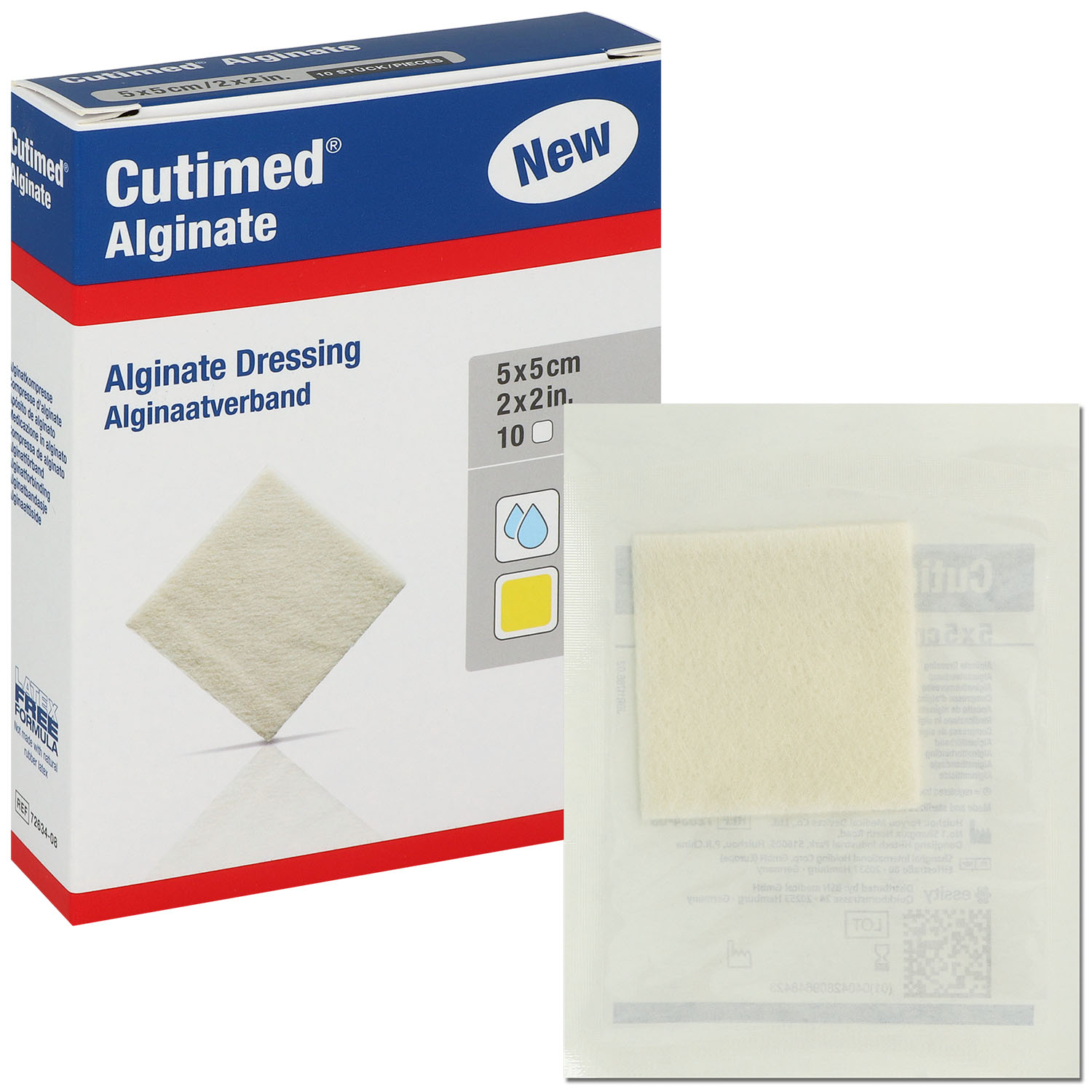 Cutimed Alginate Alginatkompresse Cutimed Alginate Alginatkompresse