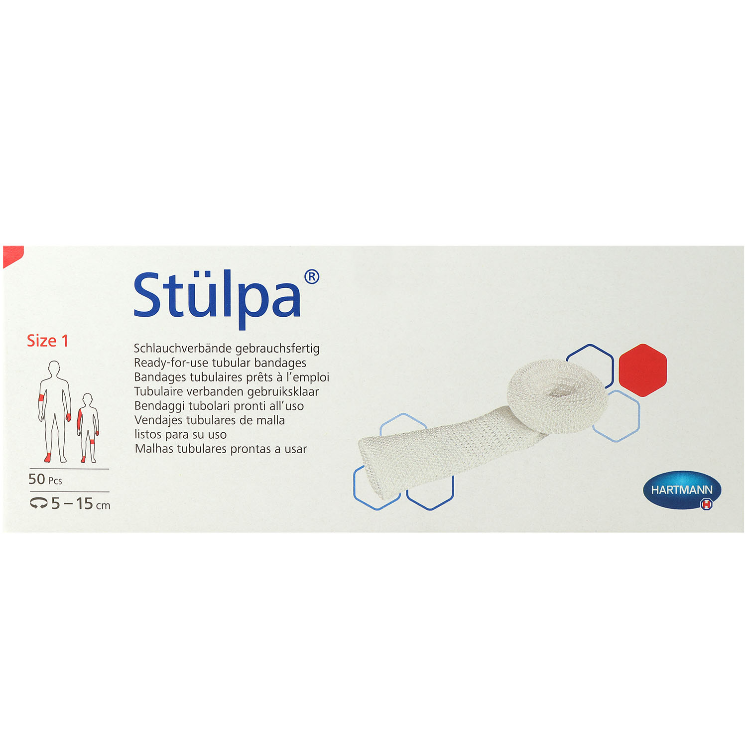 STÜLPA Schlauchverband gebrauchfertig STÜLPA Schlauchverband gebrauchfertig