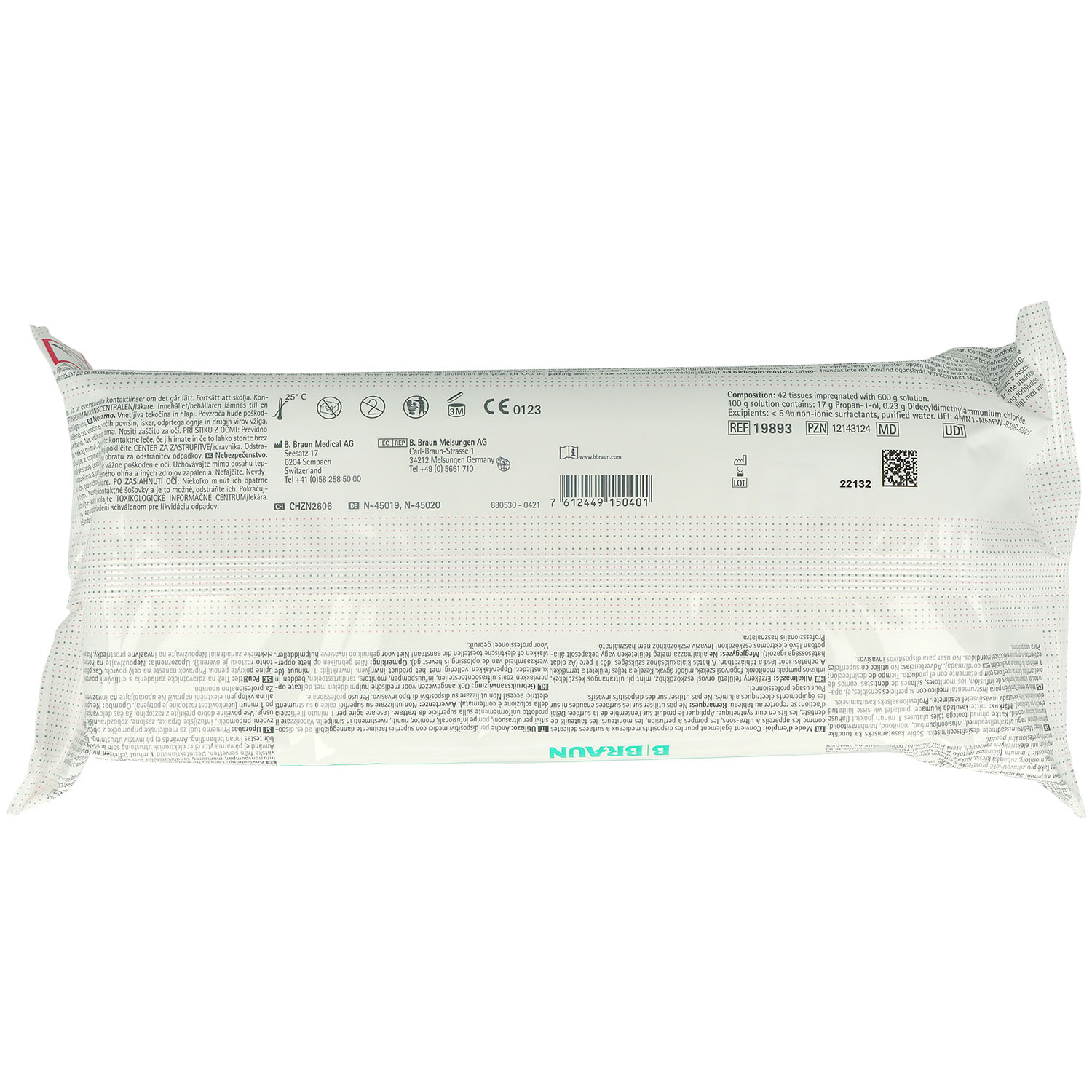 Meliseptol Wipes sensitive XL Flowpack Meliseptol Wipes sensitive XL Flowpack