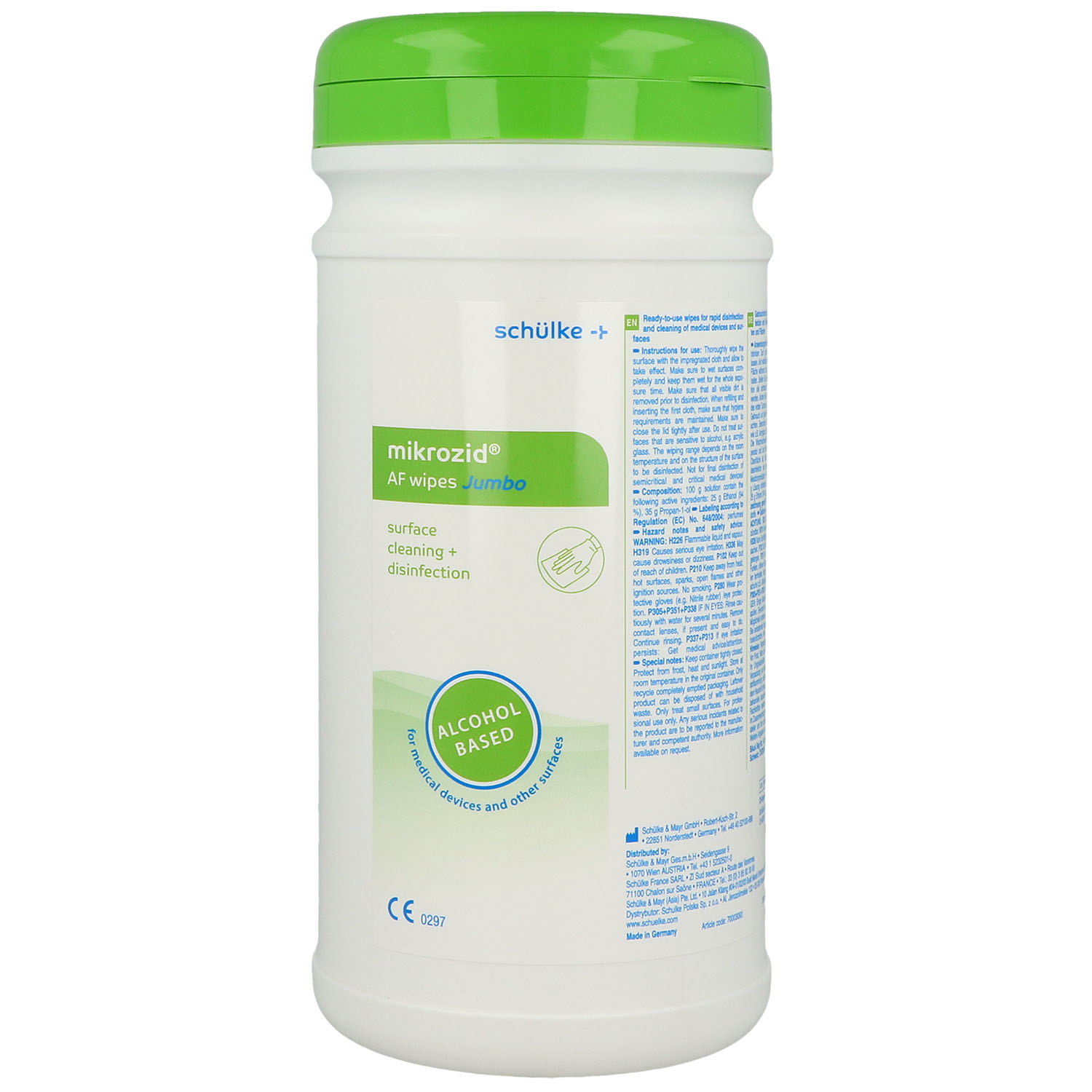 Mikrozid AF wipes Jumbo Desinfektionstücher Mikrozid AF wipes Jumbo Desinfektionstücher