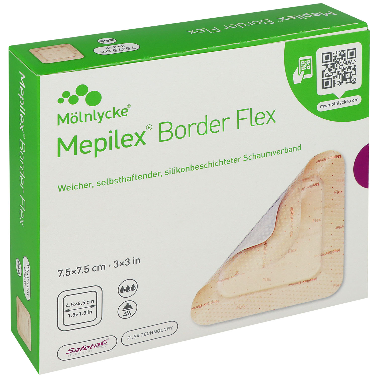 MEPILEX Border Flex Schaumverband haftend MEPILEX Border Flex Schaumverband haftend